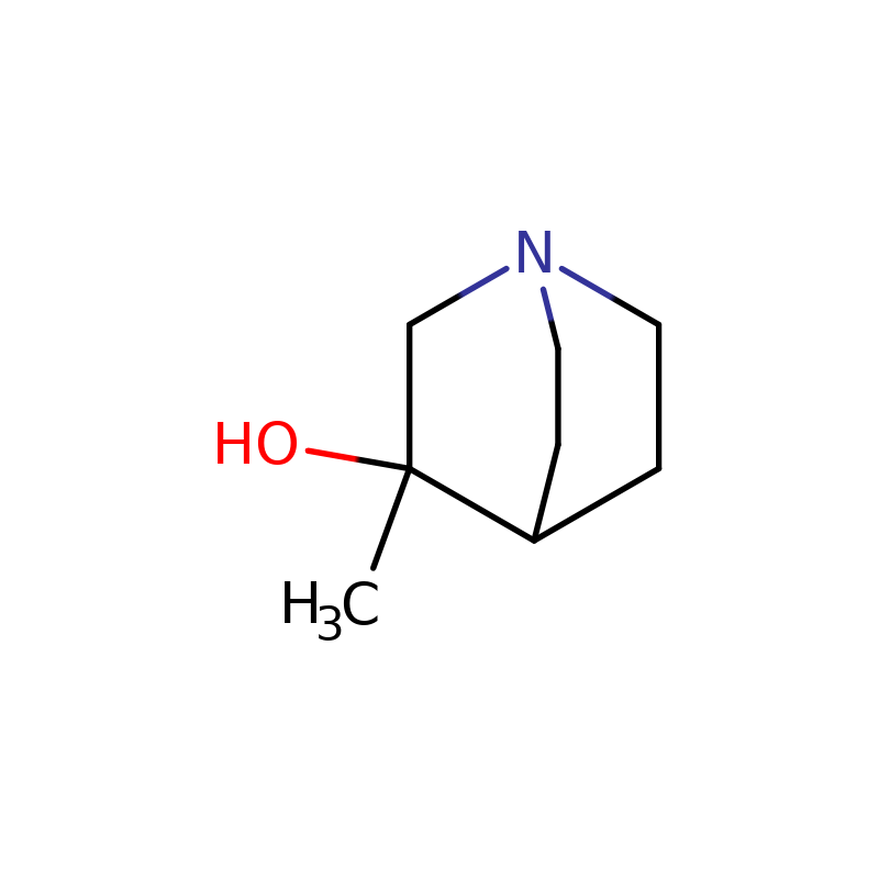 3-methyl-1-azabicyclo[2.2.2]octan-3-ol , 3-methylquinuclidin-3-ol , CAS: 16283-66-2