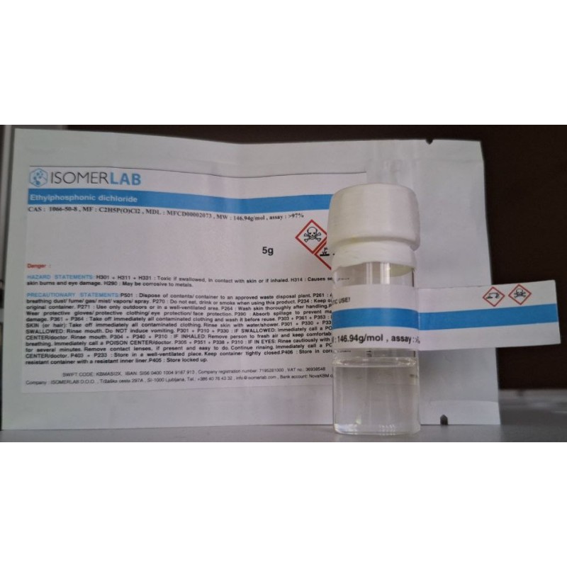 Ethylphosphonic dichloride , CAS: 1066-50-8