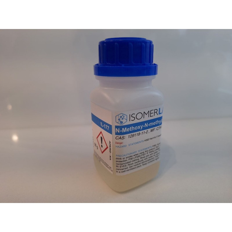 N-methoxy-N-methylpentanamide , CAS: 129118-11-2