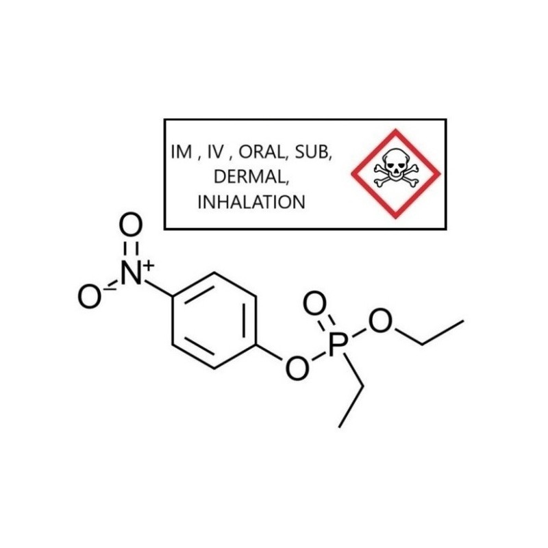 Ethyl 4-nitrophenyl ethylphosphonate (ENPEP)(ARMINE) , CAS : 546-71-4