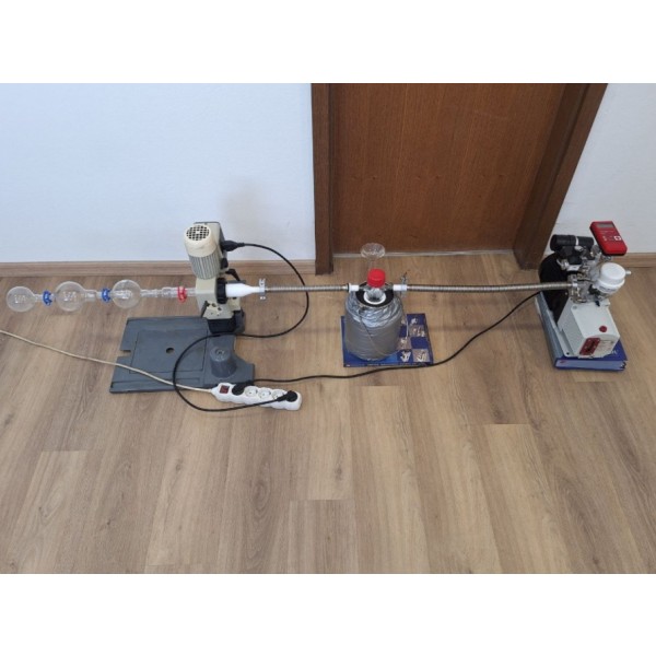 KUGELROHR aka BALL TUBE , SHORT PATH  DISTILLATION SETUP V1.0