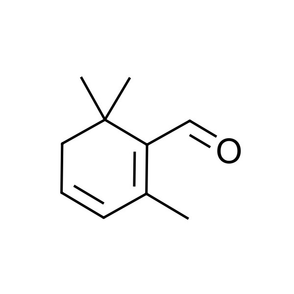 2,6,6-Trimethylcyclohexa-1,3-dienecarbaldehyde , CAS: 116-26-7