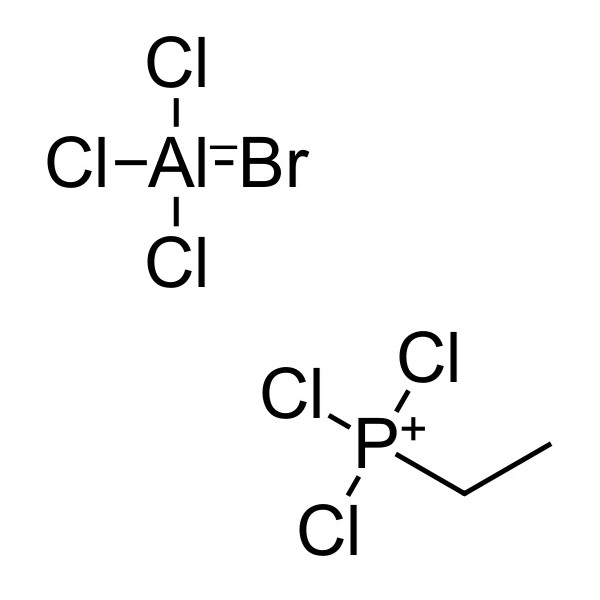 Trichloroethylphosphonium bromotrichloroaluminate complex , CAS: N/A