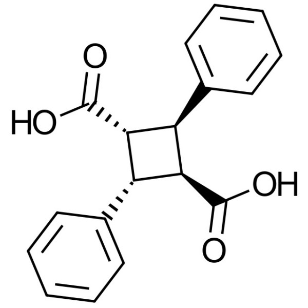 Alpha-Truxillic acid , CAS: 490-20-0