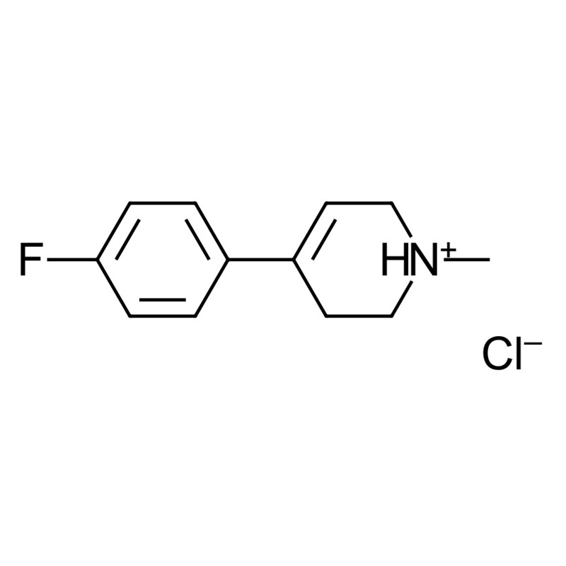 4-(4-Fluorophenyl)-1-methyl-1,2,3,6-tetrahydropyridine hydrochloride , CAS: 1012886-75-7