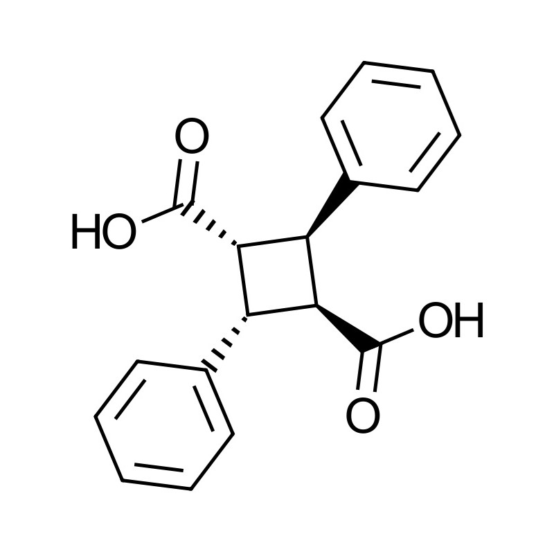 Alpha-Truxillic acid , CAS: 490-20-0