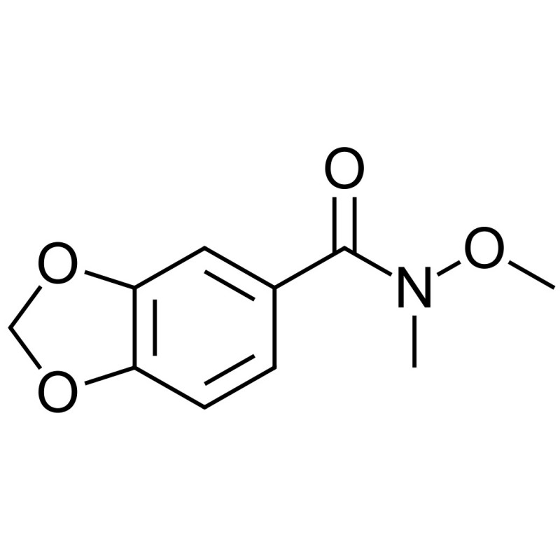 N-Methoxy-N-methylbenzo[d][1,3]dioxole-5-carboxamide , CAS: 147030-72-6