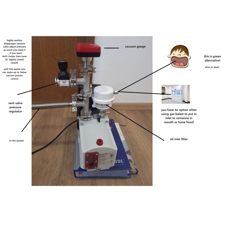 KUGELROHR aka BALL TUBE , SHORT PATH  DISTILLATION SETUP V1.0