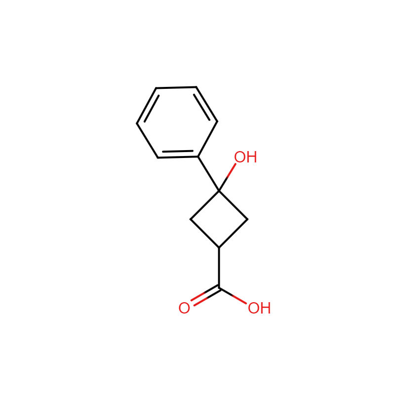 3-Hydroxy-3-phenylcyclobutane-1-carboxylic acid , CAS: 23761-26-4
