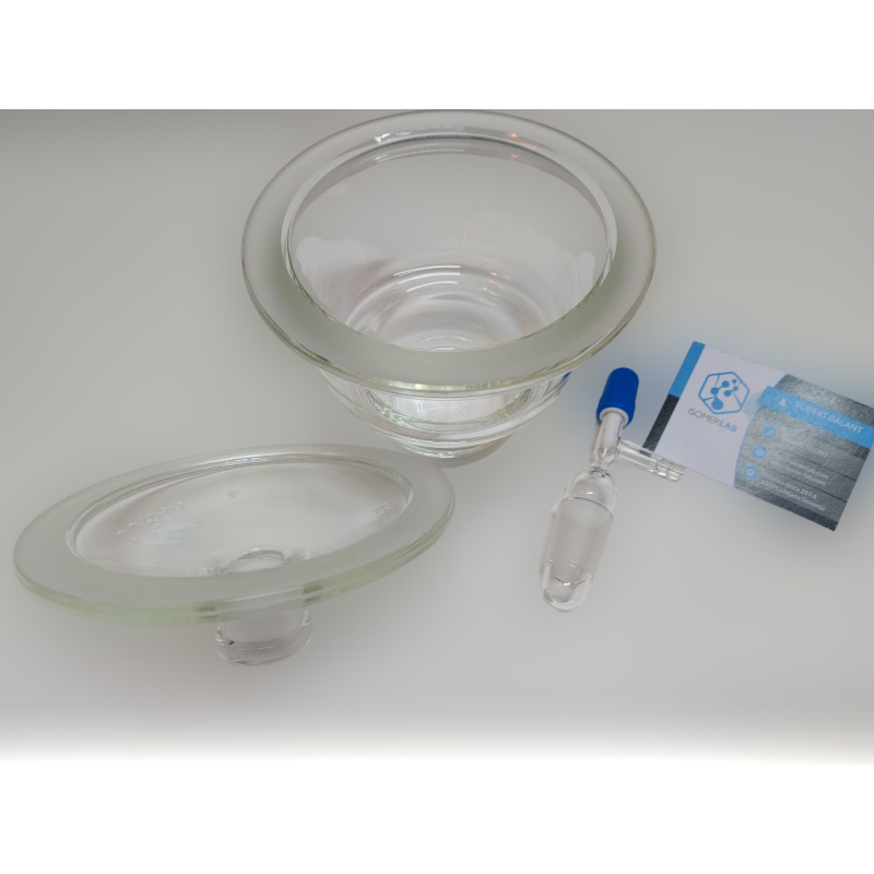 DURAN Vacuum Desiccator with with ground joint (24/29) with stopcock , diameter 100 mm