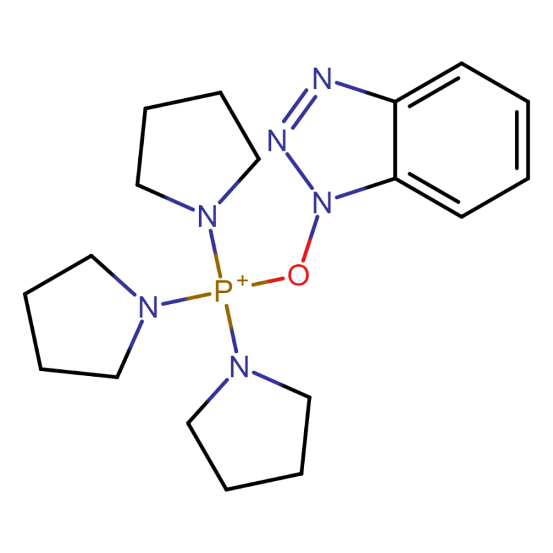 PyBOP , (Benzotriazol-1-yloxy)tripyrrolidinophosphonium hexafluorophosphate , CAS: 128625-52-5