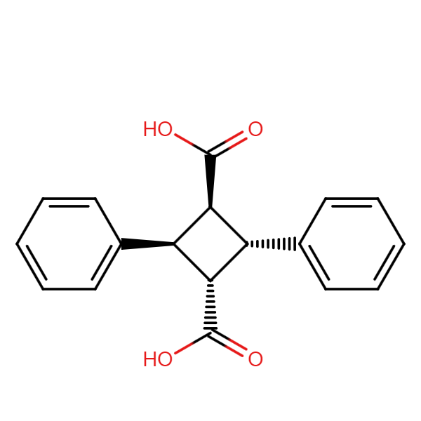 Alpha-Truxillic acid , CAS: 490-20-0