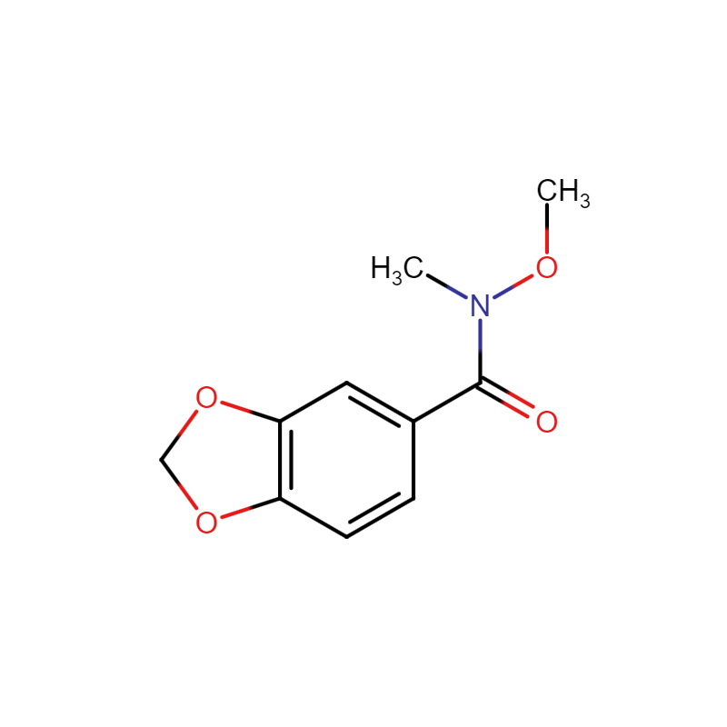 N-methoxy-N-methyl-2H-1,3-benzodioxole-5-carboxamide , CAS: 147030-72-6