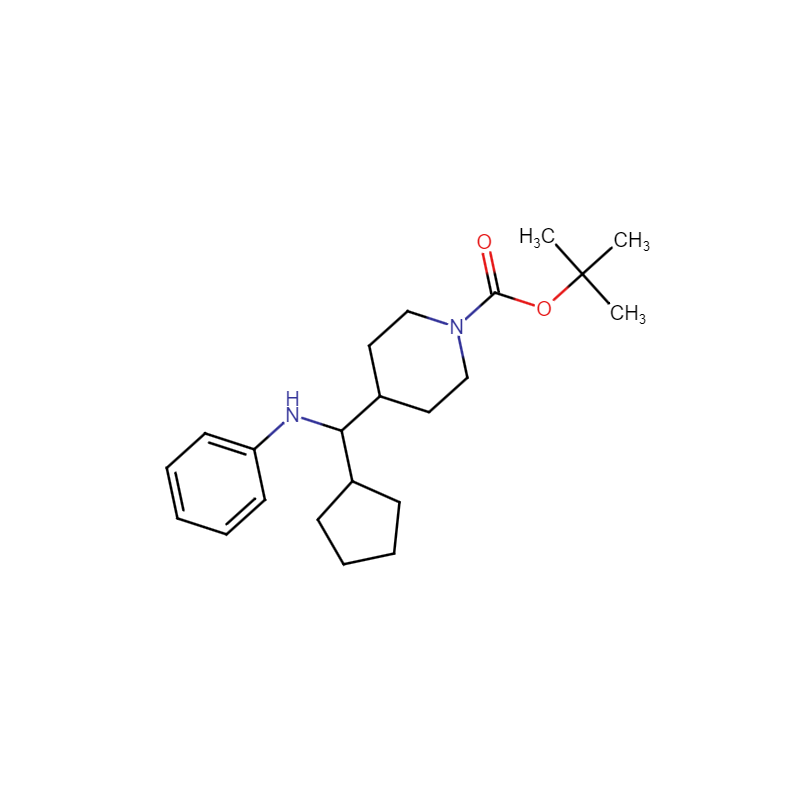 tert-butyl 4-[cyclopentyl(phenylamino)methyl]piperidine-1-carboxylate
