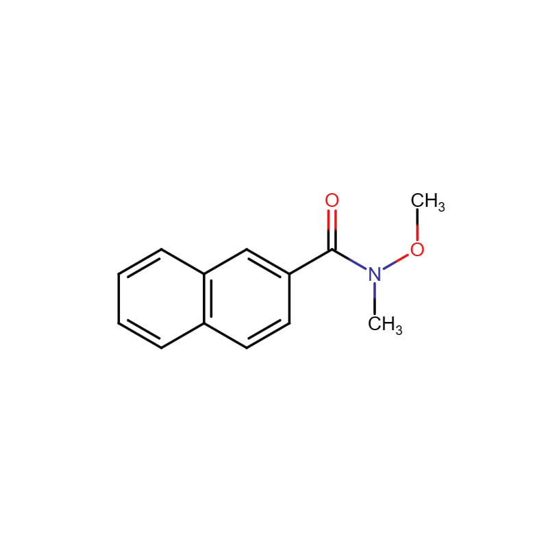 N-methoxy-N-methylnaphthalene-2-carboxamide , CAS: 113443-62-2