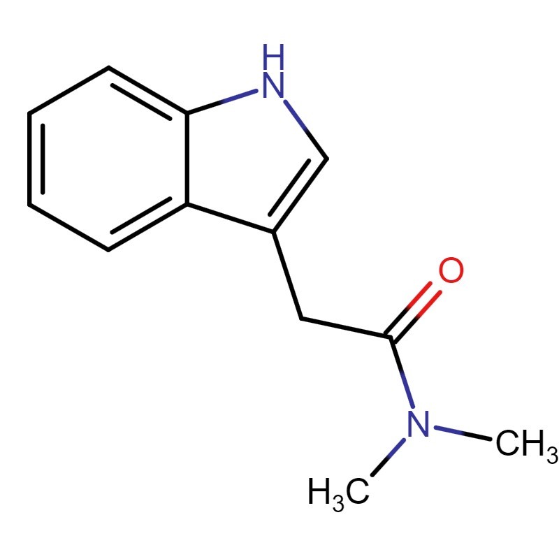 2-(1H-indol-3-yl)-N,N-dimethylacetamide  , CAS: 91566-04-0