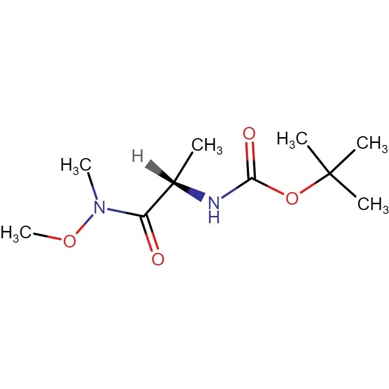 (S)-tert-Butyl (1-(methoxy(methyl)amino)-1-oxopropan-2-yl)carbamate , CAS: 87694-49-3