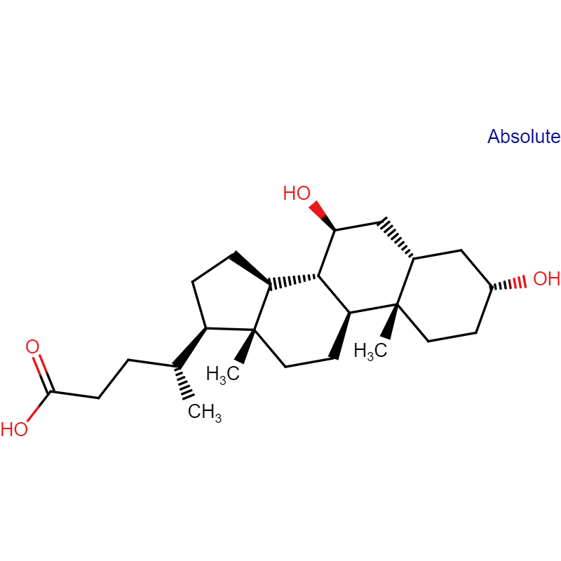 Ursodeoxycholic acid ,  UDCA , CAS: 128-13-2