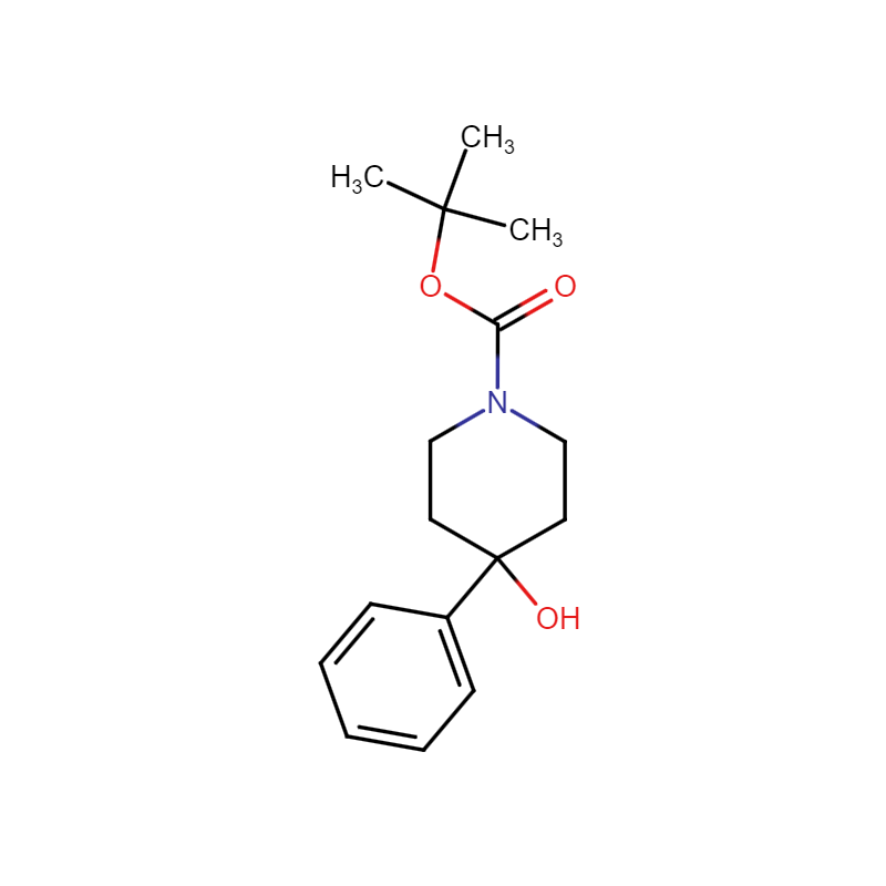 tert-butyl 4-hydroxy-4-phenylpiperidine-1-carboxylate , CAS: 172734-33-7