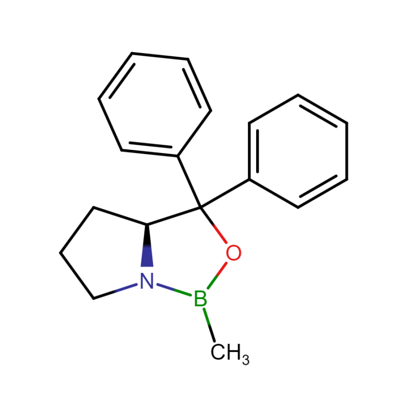 (S)-1-methyl-3,3-diphenyl-hexahydropyrrolo[1,2-c][1,3,2]oxazaborole , CAS: 112022-81-8