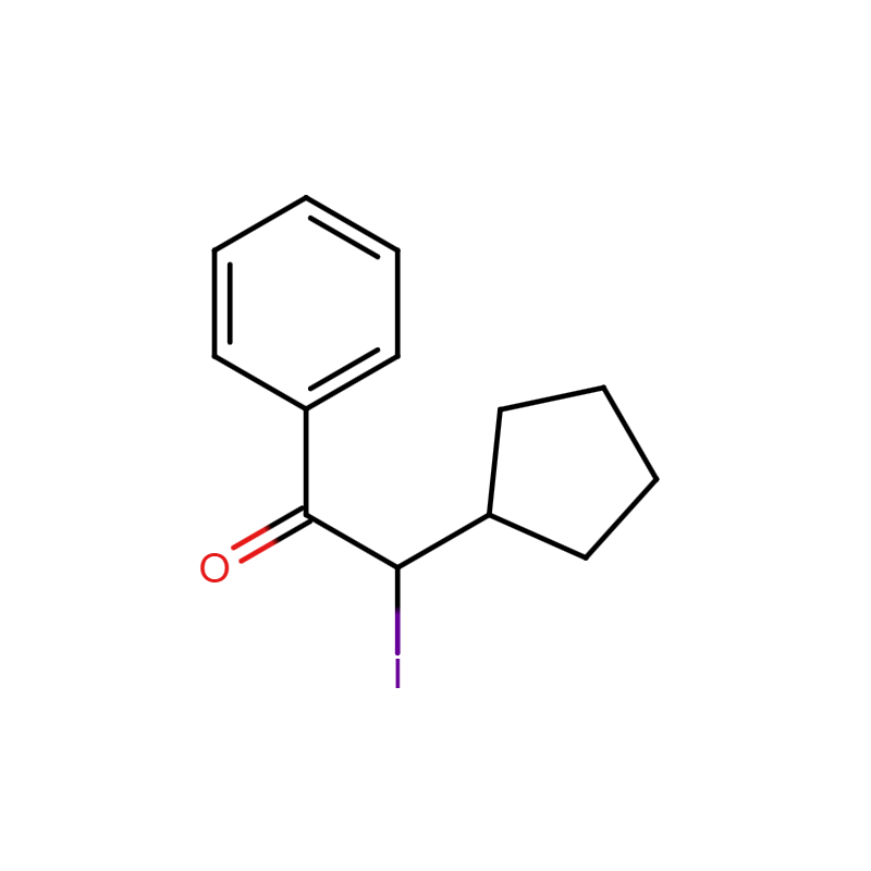 2-cyclopentyl-2-iodo-1-phenylethan-1-one