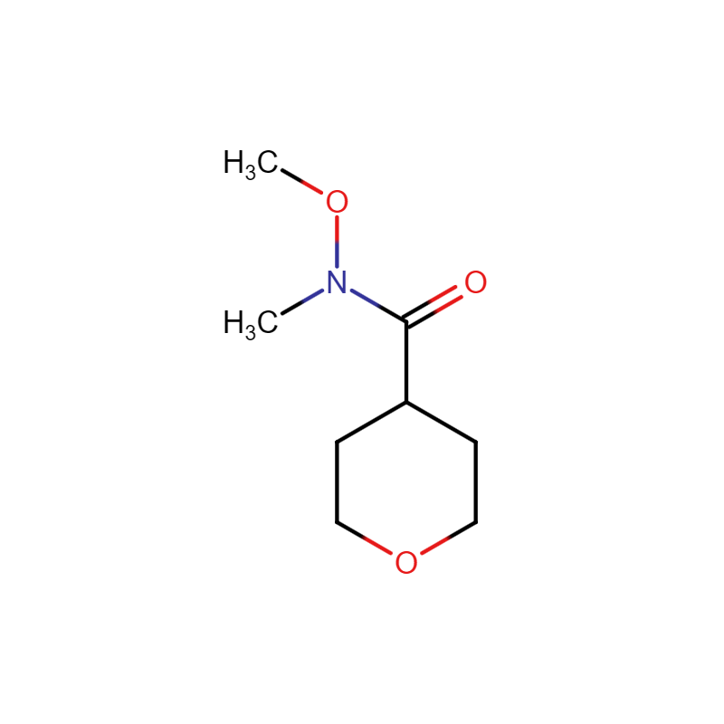 Tetrahydro-N-methoxy-N-methyl-2H-pyran-4-carboxamide ,  CAS: 156353-01-4