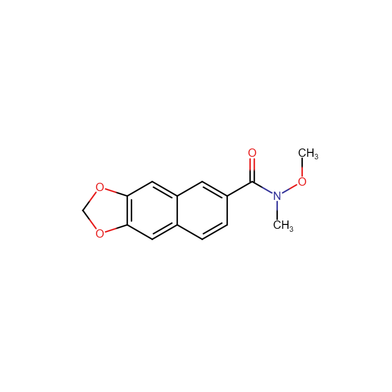 N-methoxy-N-methyl-2H-naphtho[2,3-d][1,3]dioxole-6-carboxamide
